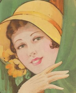 Original Late 19th Century Watercolour Alf Cooke Poster Design