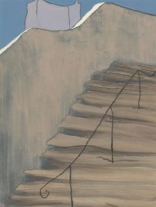 Don Hemming - 2006 Oil, Staircase