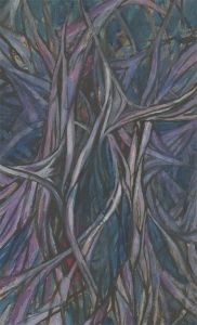 Margaret O. Hole (1919-2012) - 20th Century Oil, Botanical Abstract Study