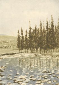 20th Century Etching - A Day by the River
