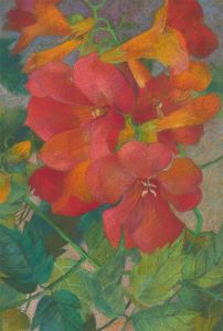 John Ivor Stewart PPPS (1936-2018) - Contemporary Pastel, Floral Study II