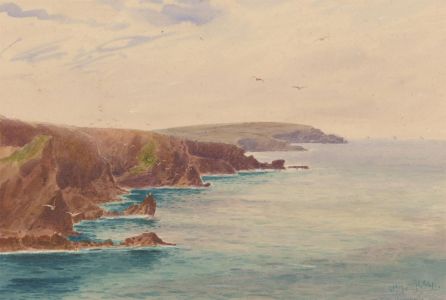 James Arthur Henry Jameson (1856-1930) - 1894 Watercolour, Padstow