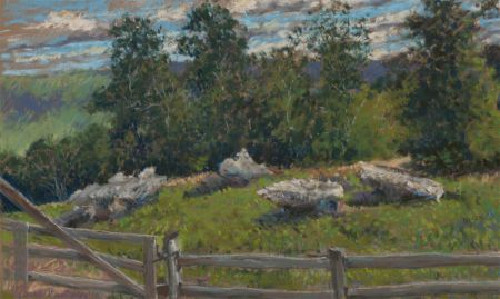 Larry Quintman - 1996 Pastel, Monoliths