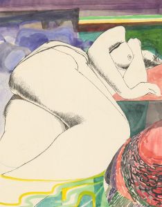 John Ivor Stewart PPPS (1936-2018) - 20th Century Watercolour, The Nude