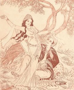 Margaret Estelle Zelda Levinson - 20th Century Etching, And Thou