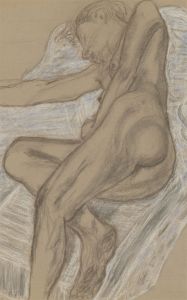 A.A. Graham-Bishop - 20th Century Pastel, Sleeping Nude