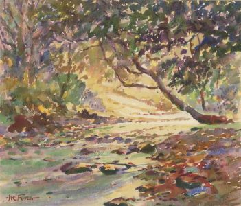 Henry E. Foster (1921-2010) - 20th Century Watercolour, The Dell, Artlebeck