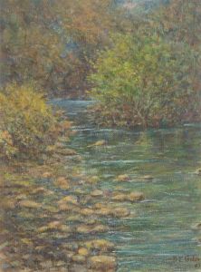 Henry E. Foster (1921-2010) - 1987 Pastel, Denny Beck, Caton, Lancashire