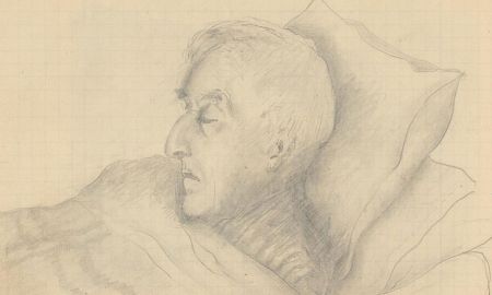 J.R. - Set of Seven Early 20th Century Graphite Drawings, Portrait Studies
