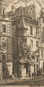 Charles Meryon - Early 20th Century Photogravure, Rue de la Tixeranderie