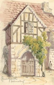 Three 19th Century Watercolours - Architectural Studies