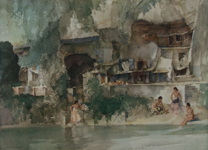 William Russell Flint (1880-1830) - 1982 Lithograph, In Sunny Perigord
