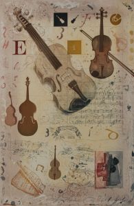 M. J. Wells - Signed Contemporary Etching, Proportions IV