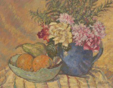 Henry E. Foster (1921-2010) - 1970 Oil, Still Life Painting