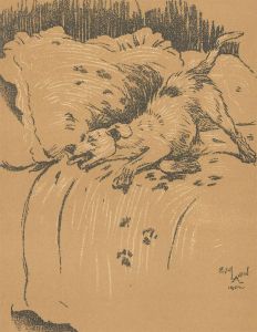 Cecil Aldin (1870-1935)- 1902 Pair of Lithographs, Cecil's Dog
