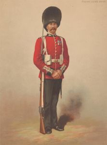 Late 19th Century Lithograph - Grenadier Guard, Private Guard Order