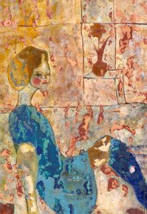 Ben Carrivick - Contemporary Oil, Reclining Woman