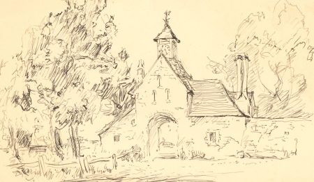 John L. Thirtle FRSA (1899-1982) - Five Pen and Ink Drawings, Tenby