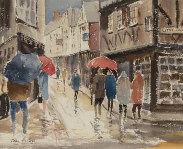 John A. Case - 20th Century Watercolour