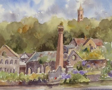 John A. Case - 20th Century Watercolour, Scenes From The Countryside