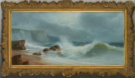 A. Groking - 20th Century Pastel, Breaking Waves