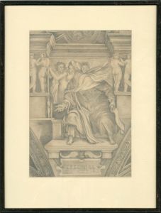 A.F. Remmett - 20th Century Graphite Drawing, Zacharias And Ezechiel
