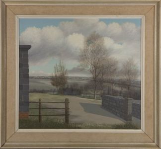 Ronald A. Broad - 1962 Oil, Alexander Farm, Ashmansworth