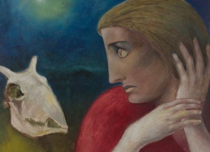 John Ivor Stewart PPPS (1936-2018) - Large 20th Century Oil, Premonition