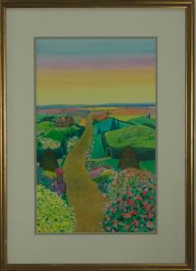 Helen Pollock (b.1945) - 1985 Watercolour, The Gentle Days of Summer