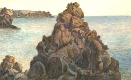 Late 19th Century Watercolour - The Lizard, Cornwall