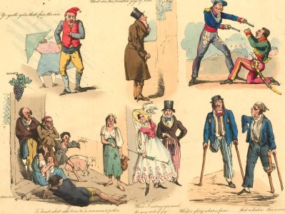 Henry Thomas Alken (1785-1851) - Early 19th Century Etching, Popular Songs VIII