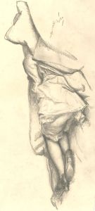 Harold Hope Read (1881-1959) - Signed 1924 Graphite Drawing, Sleeping Woman
