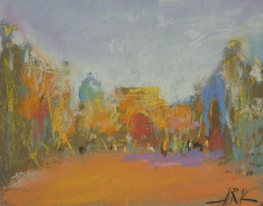 Vladimir Ivaniv - 1997 Pastel, The Registan