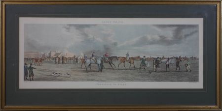 Thomas Sutherland (1785–1838) - A Pair of Aquatints - Racing Scenes