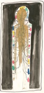 Mircea Marosin (1921-2007) - 20th Century Pen and Ink Drawing, Figure