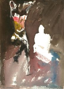 Richard J.S. Young - 2008 Watercolour, The Stretch