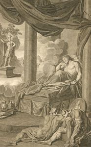 Dutch Bible Scenes - 1720 Engraving, Nebuchadnezzars Dream