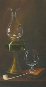 Jay Ward - Signed 20th Century Oil, Still Life
