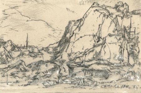 Adrian Hill PROI RBA (1895-1977) - 1975 Charcoal Drawing, If I Tried!