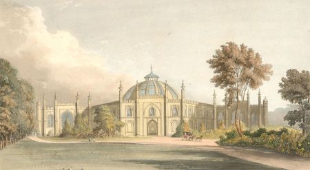 Thomas Sutherland (1785–1838) - Early 20th Century Aquatint, Pavilion