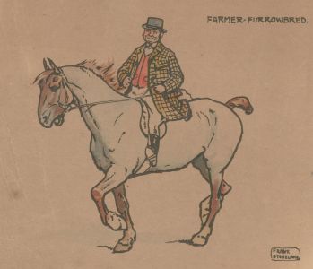 Frank Stonelake (1879-1929) A Pair of Lithographs, Gentlemen on Horseback