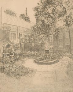 Early 20th Century Etching - Staple Inn, London