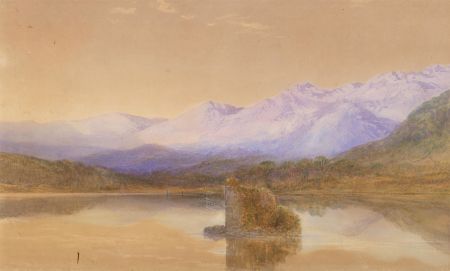 William Moore (1817-1909) - 1861 Watercolour, Loch Eil, Scotland