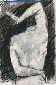 Richard J.S. Young - 2020 Mixed Media, Male Torso