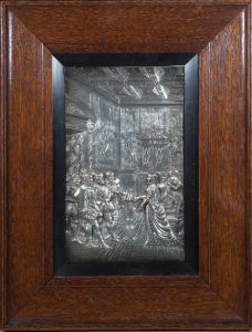 Framed Mid 20th Century Church Scene