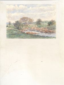 Henry E. Foster (1921-2010) - Signed 1997 Watercolour, The Monk's Pond