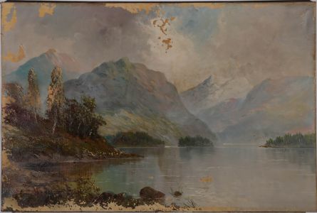 For Restoration- Francis E. Jamieson (1895-1950) - Oil, Highland View