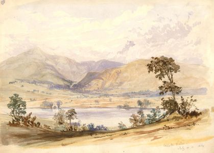 1854 Watercolour - Coniston Water