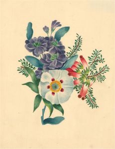 Catherine Board - Early 19th Century Watercolour, Summer Posy