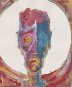 Mircea Marosin (1921-2007) - 20th Century Acrylic, Abstracted Figure
